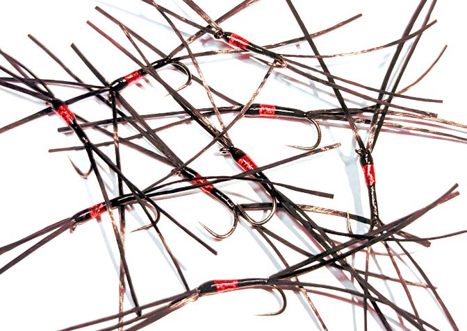 Bloodworm-Apps Bibio #10 Barbless 6 Legs BL105