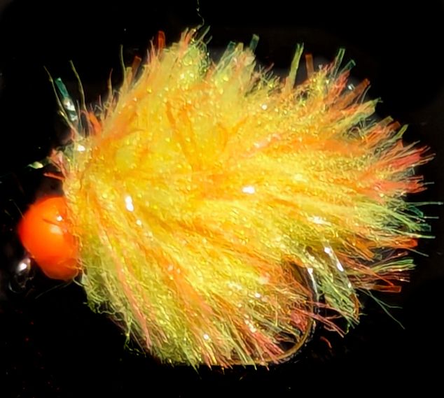 Blob -Fruit Salad /Orange bead size 10 barbless MC EGG- IT  BL77