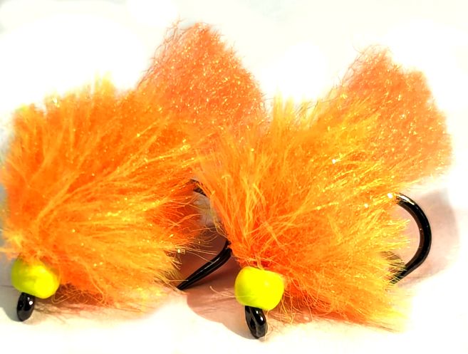 Blob Orange & Lemon size 10 barbless MC EGG- IT  BL79