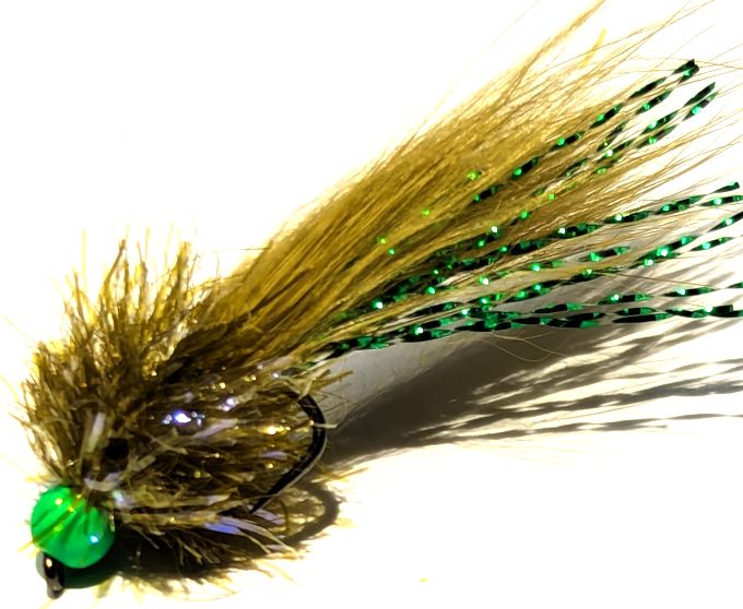 Zonker mini Olive/ Green #10 Barbless Z107