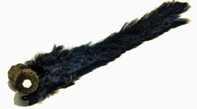 Booby Eggstasy Worm Black #10 Barbless BEW1