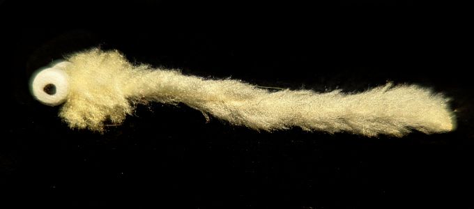 Booby Eggstasy Worm Chese #10 Barbless BEW4