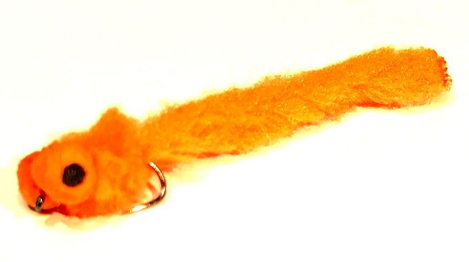 Booby Eggstasy Worm Fl Orange  #10 Barbless BEW5