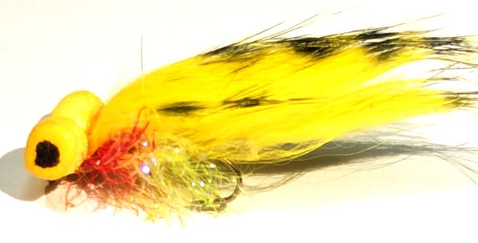 BOOBY ZONKERS YELLOW/BLACK #10 BARBED Z110