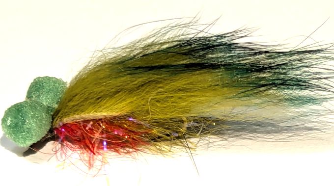 BOOBY ZONKERS Olive /Green #10 BARBED Z113