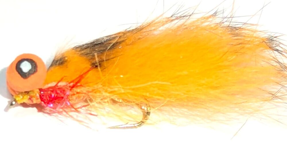 BOOBY ZONKERS ORANGE/BLACK #10 BARBED Z116
