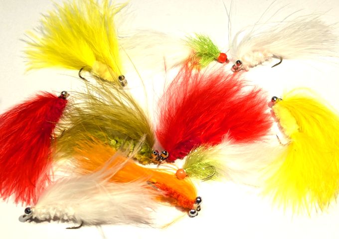 Cats Whiskers, 10 xTrout flies , assorted patterns