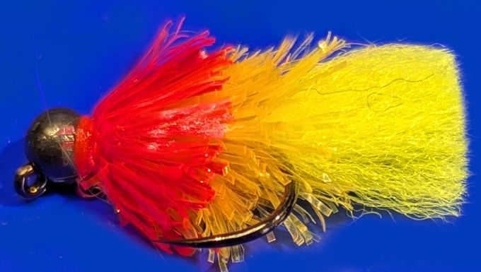 Tungsten Bead Blob ,TEQUILA  #10 barbless [TBB8]