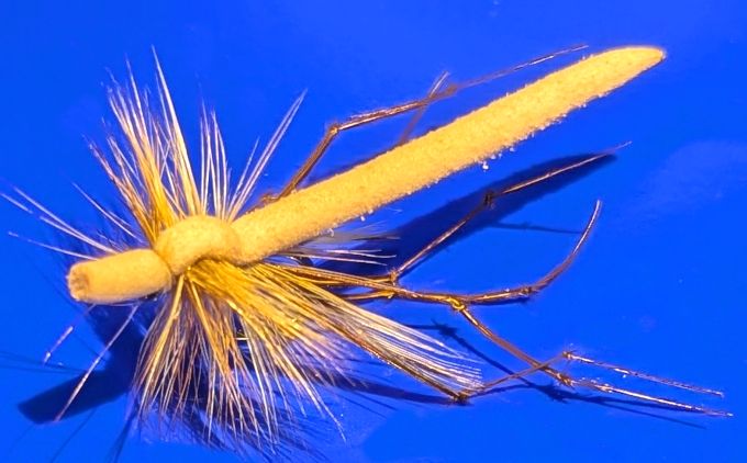 5  X Daddy long legsTan foam body ,barbless #12 DAD26