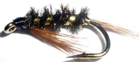 Diawl Bach-Gold ribbed #12 barbed/ D15