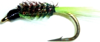 Diawl bach,Chartreuse Quill #12 / D36