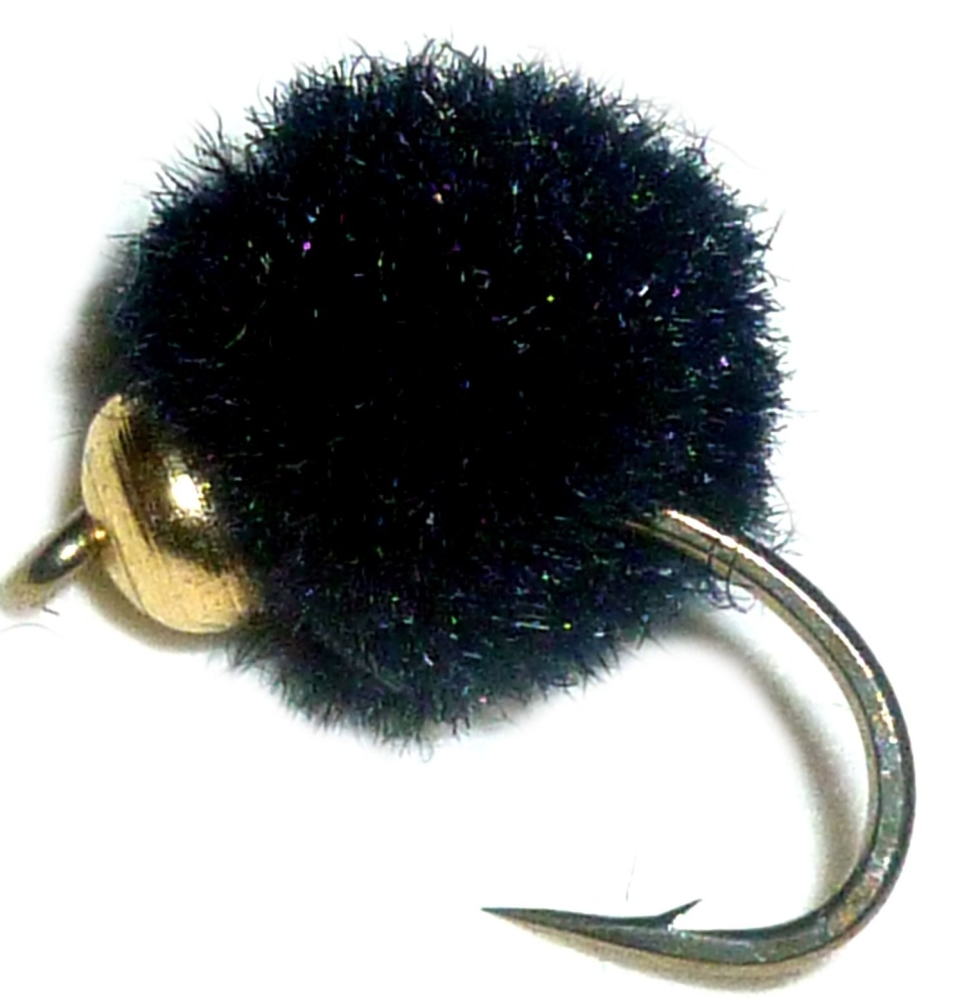 Egg Fly - Black - Weighted