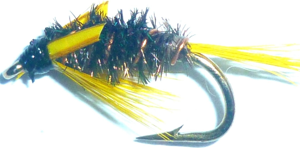 Set M1) 10x O 25x Mosche Ninfe Olografiche Diapositiva Bach Per Pesca - Foto 13