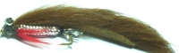 zonker - chain-eye Brown and Silver,# 10 barbed /Z 7