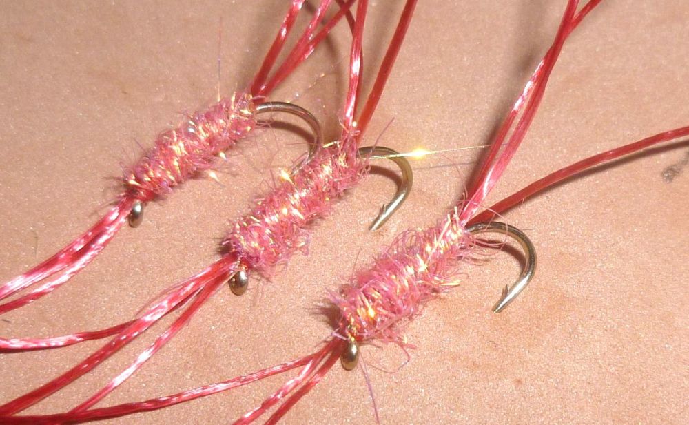 Bloodworm -flexifloss-Pink and Salmon Pink [BL 1]