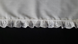 white broderie anglaise edge