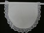 Plus Size French Maid Apron Pinny Deluxe Lace Edge