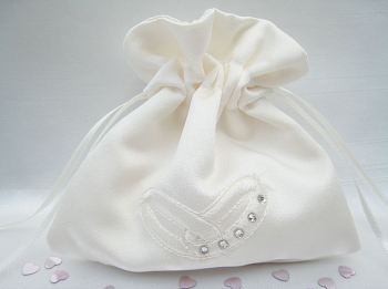 No.7 Wedding Ring Bag, All White Or Ivory
