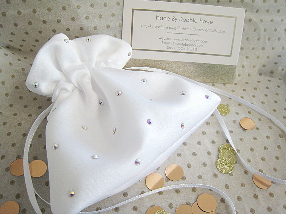 No.2 Crystal AB Wedding Ring Bag To Hold The Rings