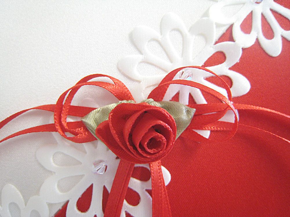 Quick Despatch  Ring Bearer Cushion Bridal Ceremony