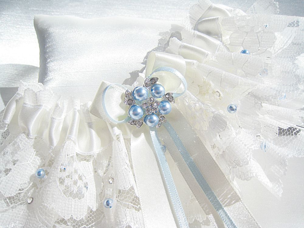 Swarovski Crystal Wedding Garter 'Rebecca' £36.99