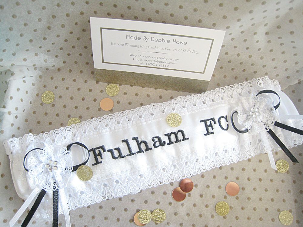 Fulham FC Wedding Garter