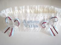 Aston Villa Wedding Garter