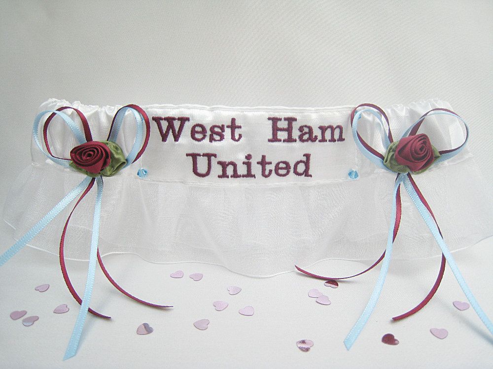 West Ham United Wedding Garter
