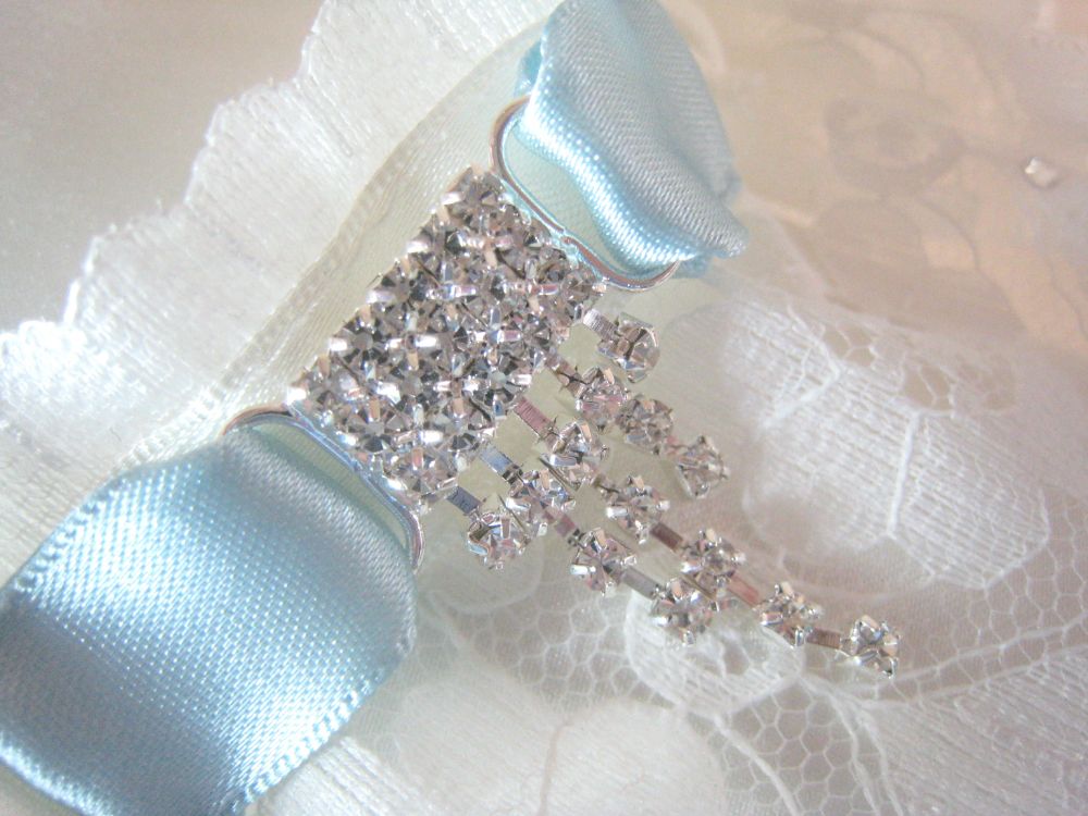   'Dior' Personalised Wedding Garter £39.99