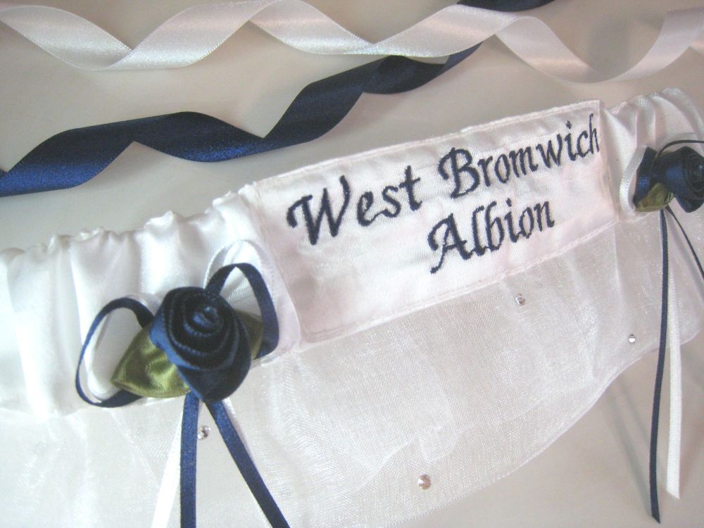 5. WEST BROMWICH ALBION Extra Sparkle Football Garter