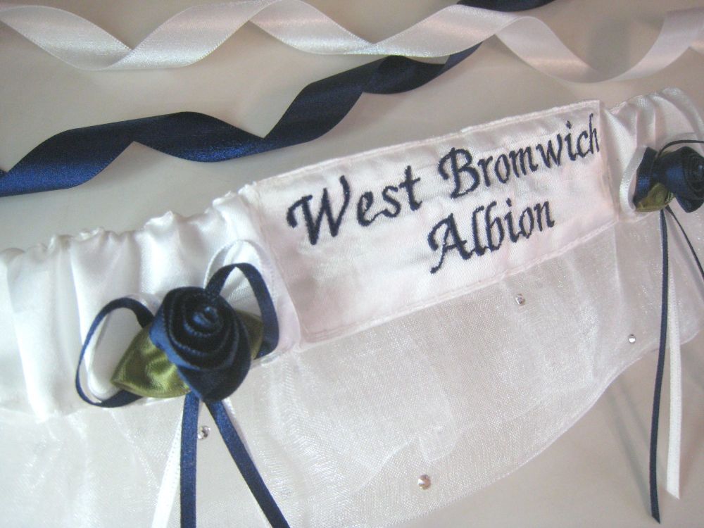 5. WEST BROMWICH ALBION Extra Sparkle Football Garter