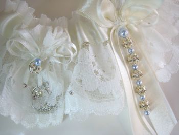 Daisy Wedding Garter