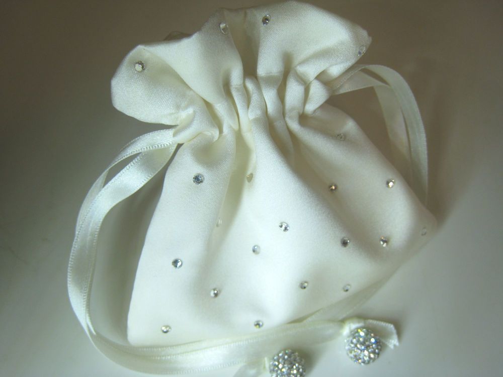 NEW! Pave Ball Swarovski Ring Bag