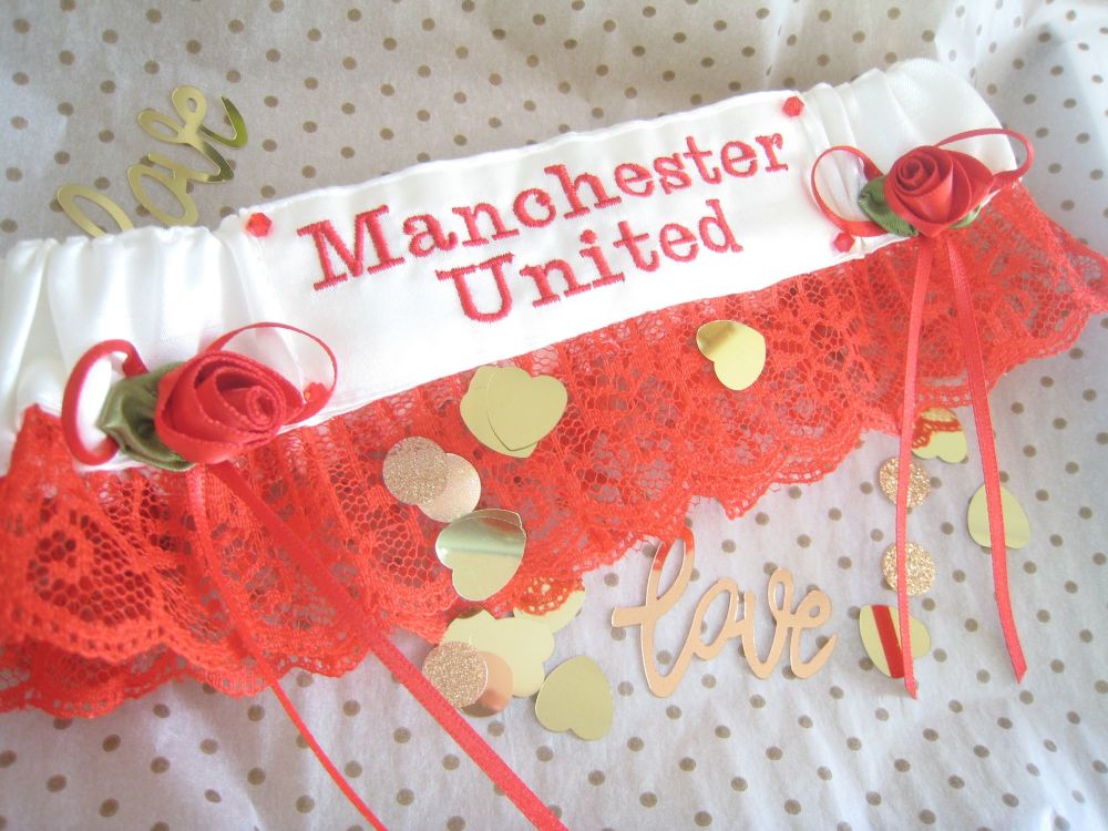 Manchester United Garter Or Choose Your Favourite Team