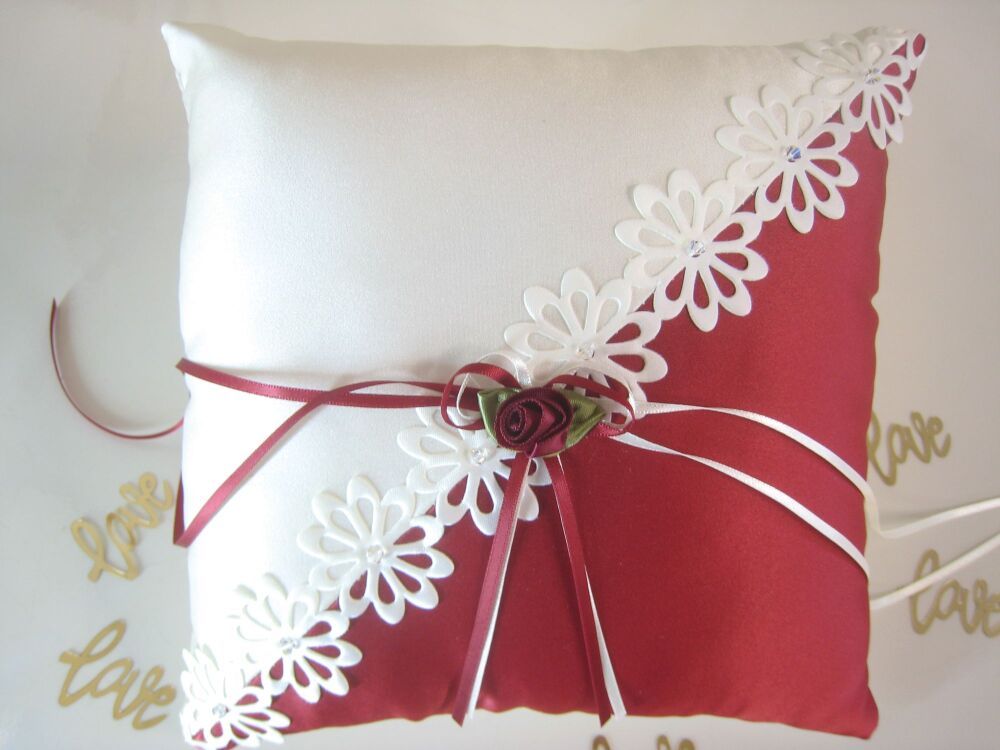 Quick Despatch  Ring Bearer Cushion Bridal Ceremony