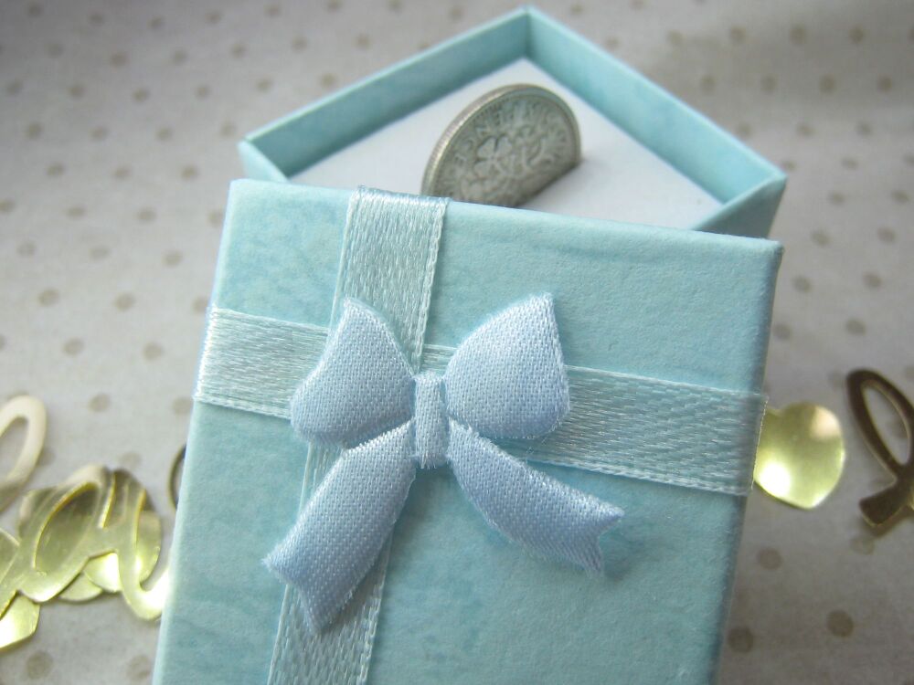 Silver Sixpence Boxed