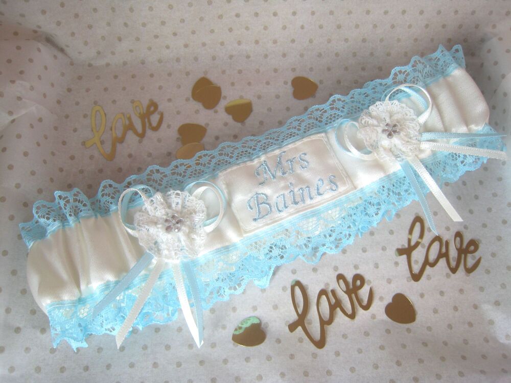New! Angie Personalised Garter