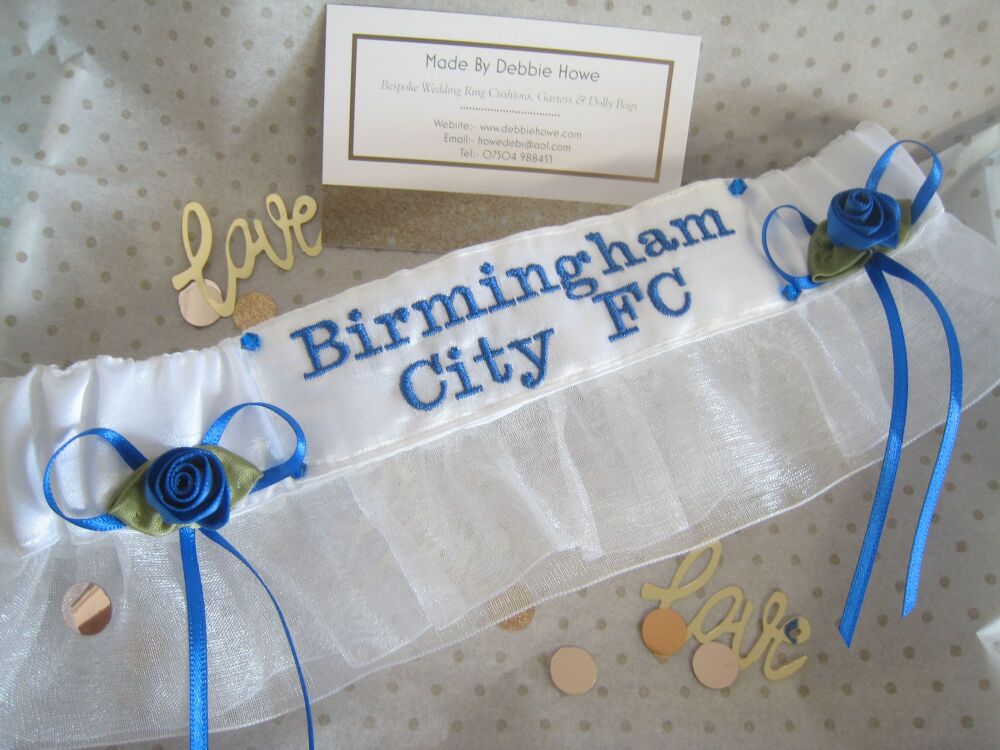 No.4   Birmingham City FC Football Garter