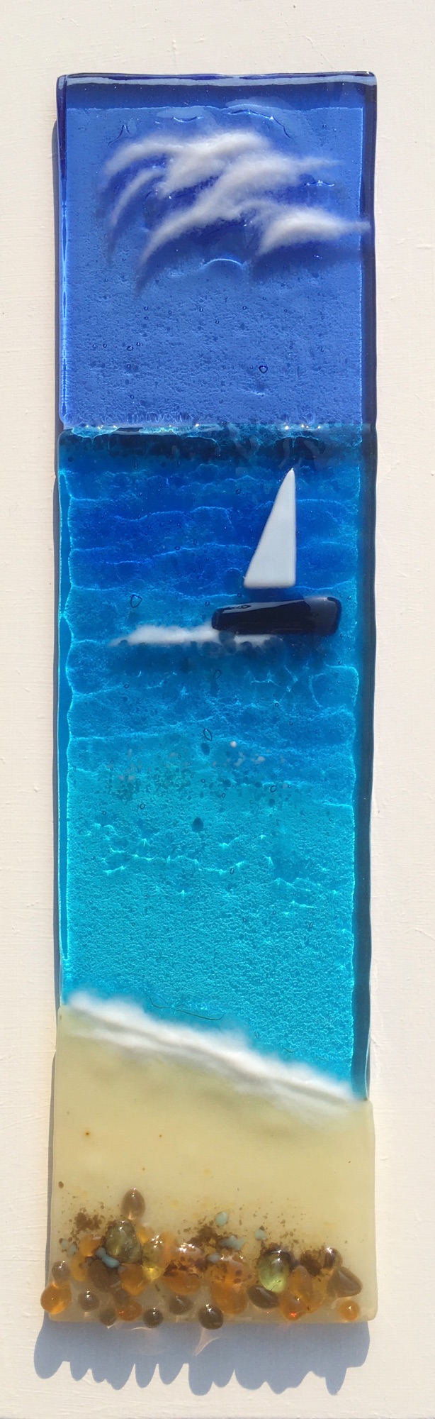 Perfect Day for a Sail.  30cm x 10cm