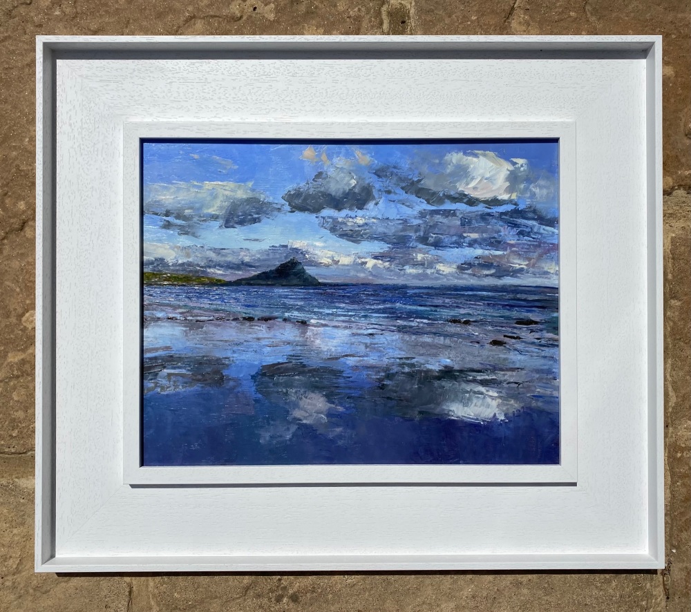 Reflections.  52cm x 44cm in St. Ives frame.  
