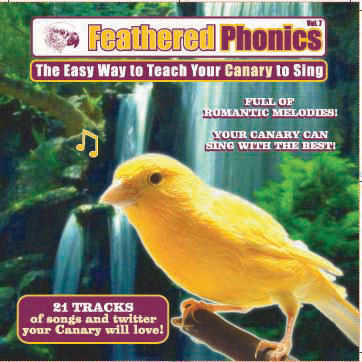 FEATHERED PHONICS TEACH YOUR CANARY TO SING CD VOL 7