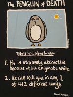 Penguin Of Death T Shirt - XL