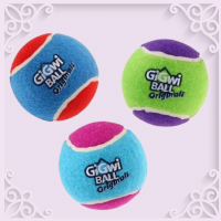 Gigwi Tennis Ball Original - 3 piece with Multiple Colours