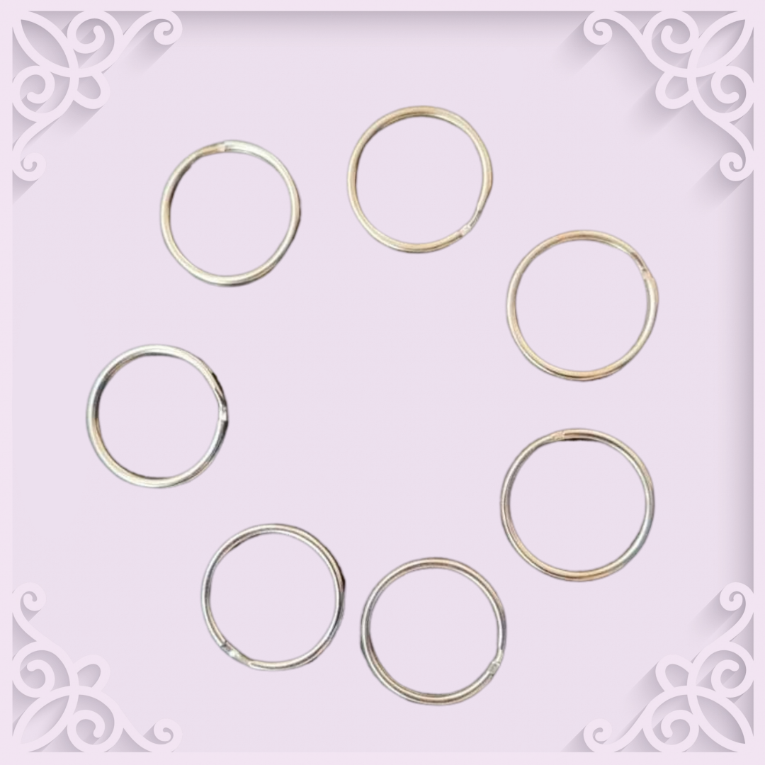 Stainless Steel 20 mm Split Ring (10 in a Pack )