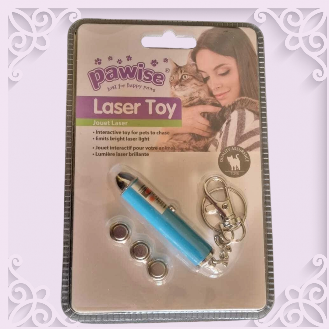 Pet Wise Laser Toy 3 Colour Assorted Class 3