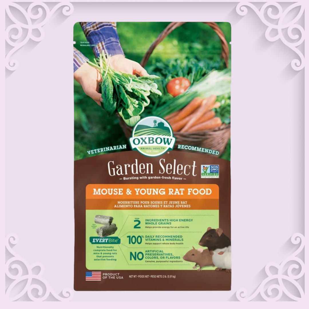 Oxbow Garden Select Mouse & Young Rat Food - 0.91kg