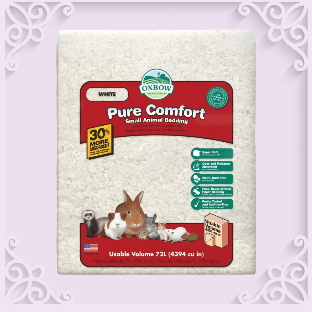 Pure Comfort White Bedding for Happy, Healthy Pets - Oxbow's Ultimate  Solution– Petfairy
