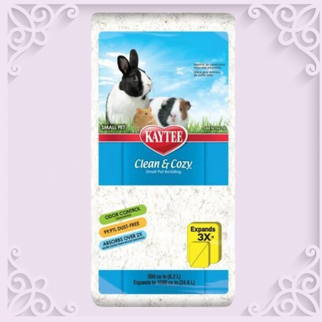 Clean and Cosy Kaytee Bedding (White) 24.6Lt