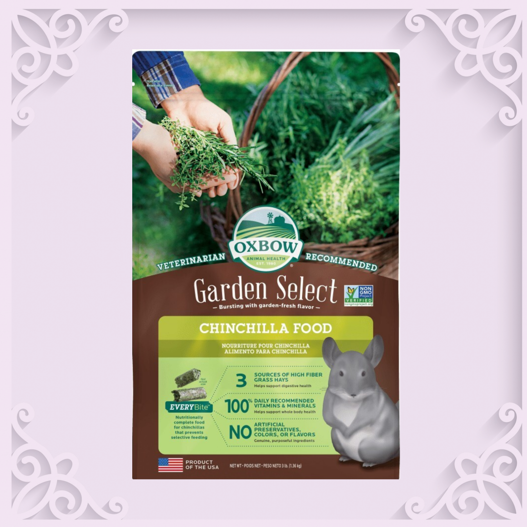 Oxbow Garden Select Chinchilla Food - 1.36kg