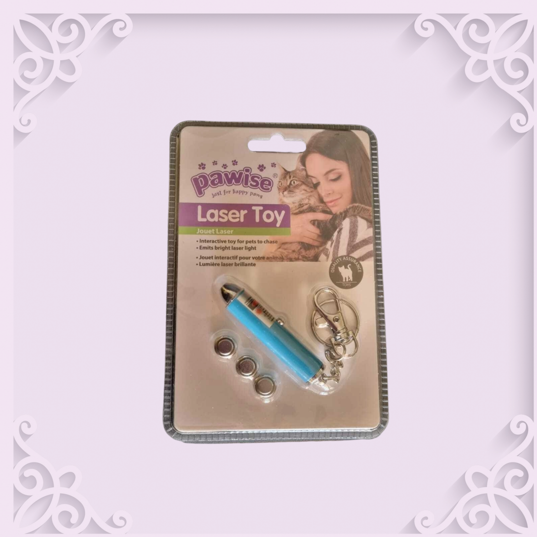 Pet Wise Laser Toy 3 Colour Assorted Class 3